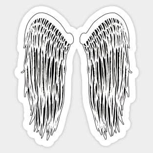 Wings (Lighter) Sticker